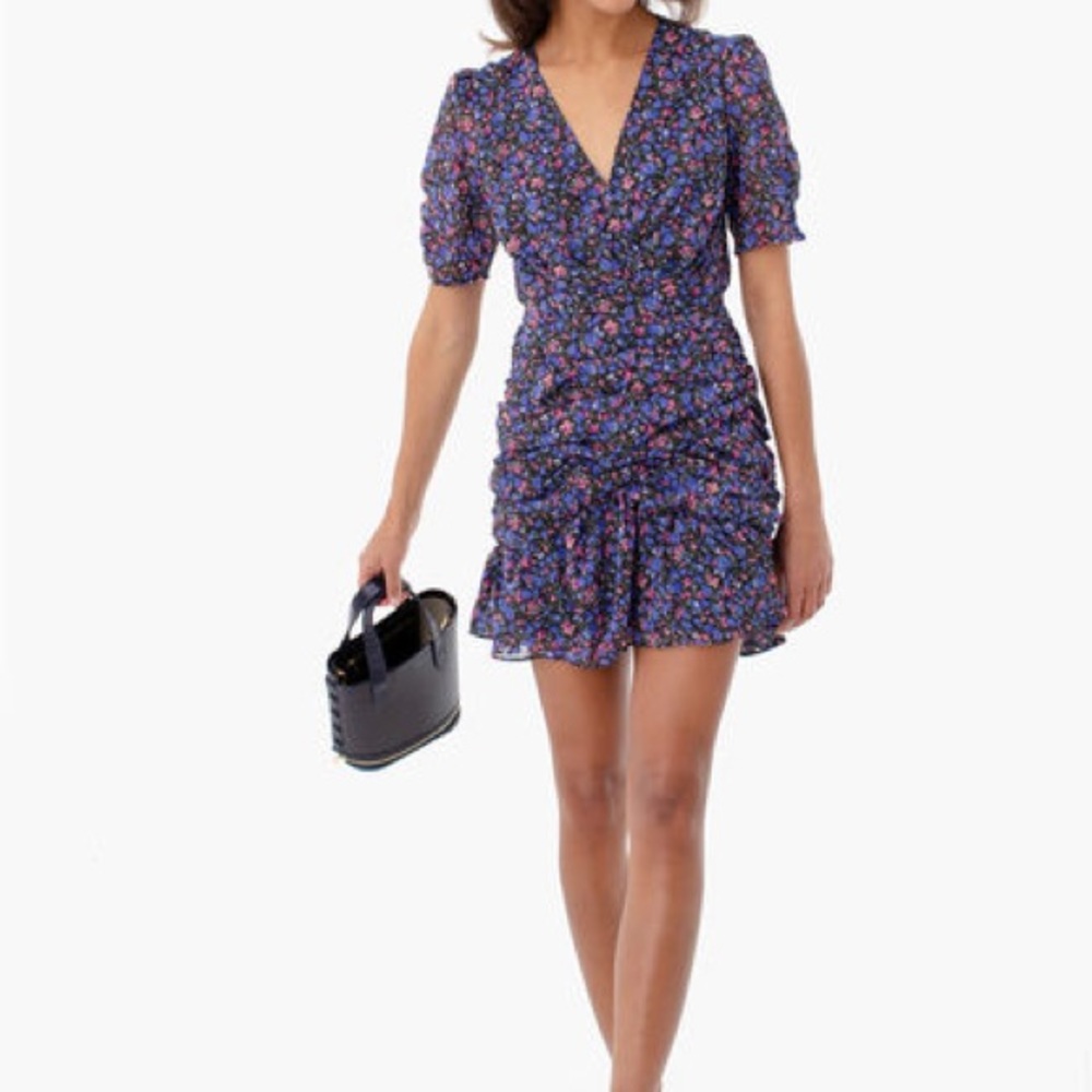 ASTR The Label Fiona Floral Mini Dress
